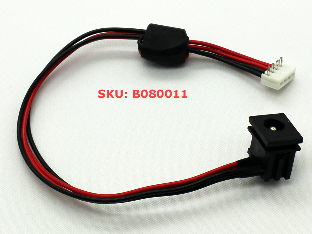 (image for) Toshiba Satellite A200 A205 A210 A215 Pro A200 V000927160 AC DC Power Jack Socket Connector Charging Port DC IN Cable Wire Harness